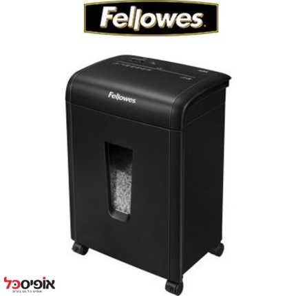 מגרסת פתיתים Fellowes 62MC ל-10דף 19 ליטר DIN4