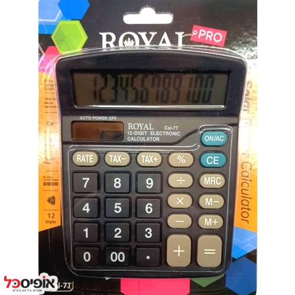 מחשבון שולחני ROYAL cal- 7T