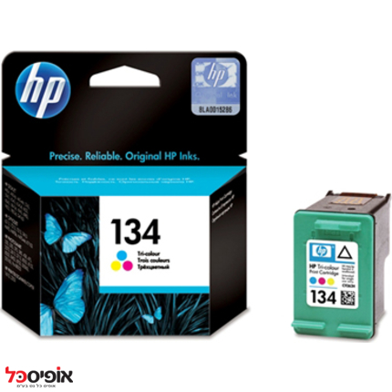 ראש דיו HP-C9363HE צבע מקורי (134 14מ"ל)