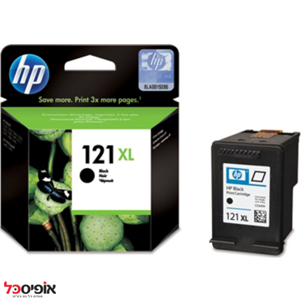 דיו HP-CC644AE 121XL צבע מקורי (ל440דף)