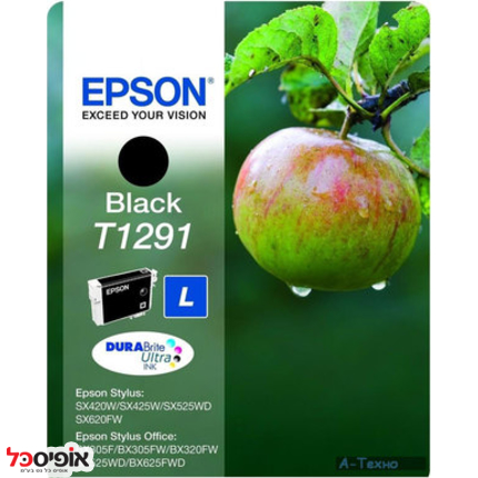 דיו EP1291 BX-320/305F אפסון שחור מקורי