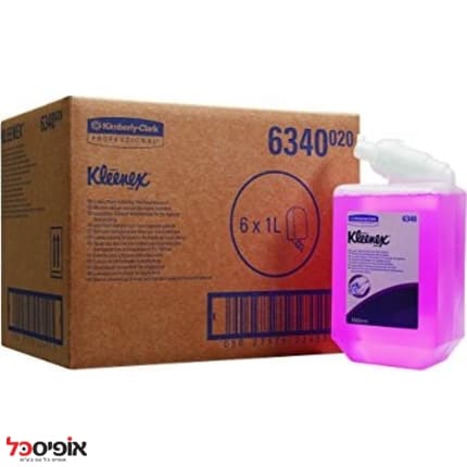 סבון ידיים קצף קימברלי 6340 (2500X6 שימושים)