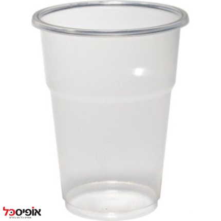 כוסות פלסטיק עבה 330סמ"ק