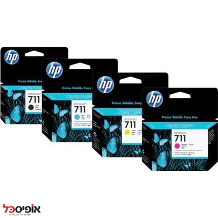 דיו לפלוטר HP 711 מקורי