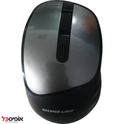 עכבר אלחוטי Silver Line RF-068 בצבע אפור